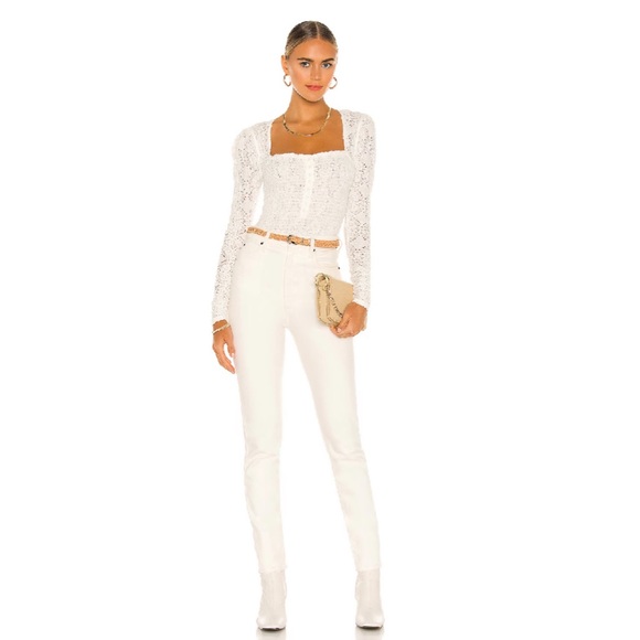 Free People Confection Top - Evening Cream - NWT - S - Picture 5 of 16